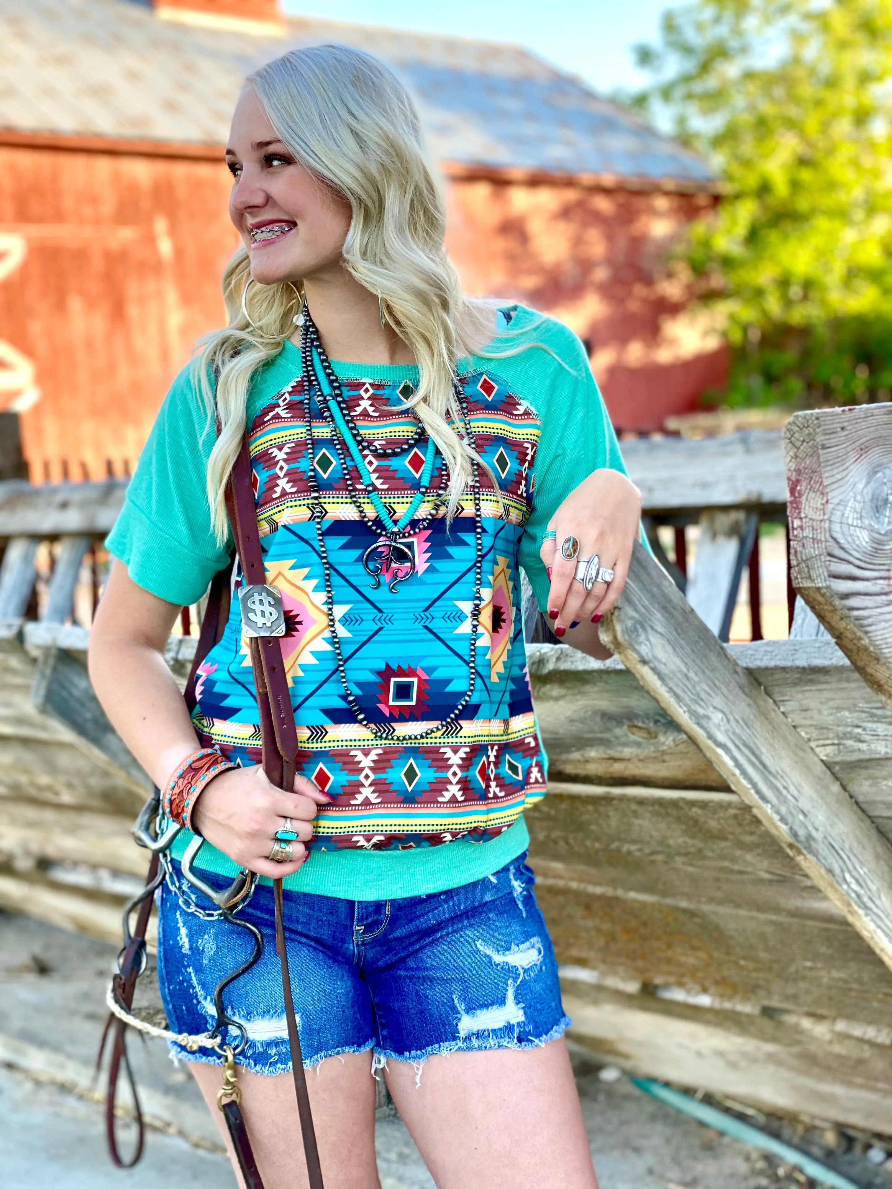 The Aztec Days Summer Top