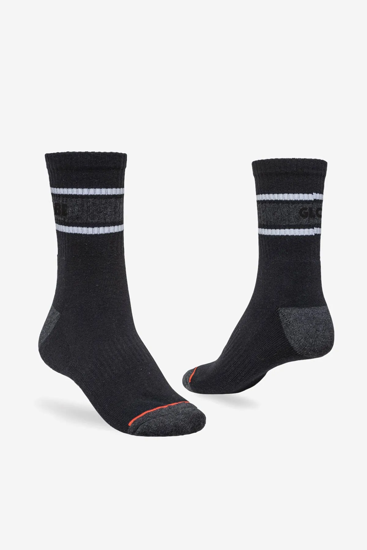 Triple Stripe Crew Sock 5 Pack - Assorted