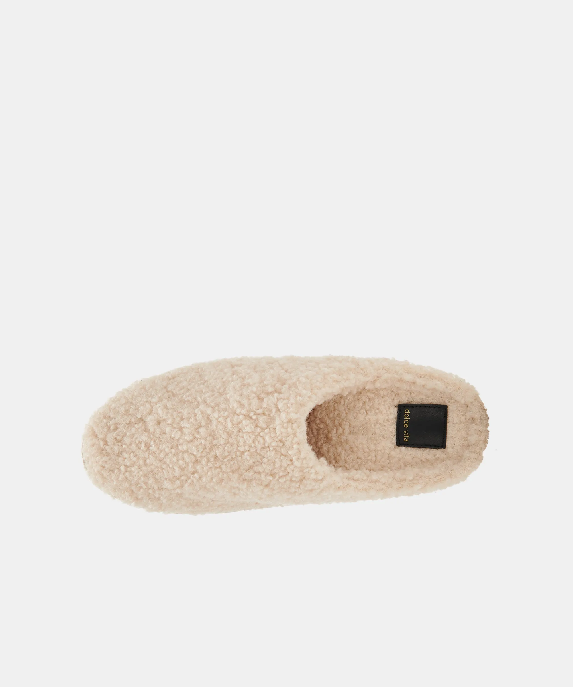 VARIK SLIPPERS NATURAL PLUSH - re:vita