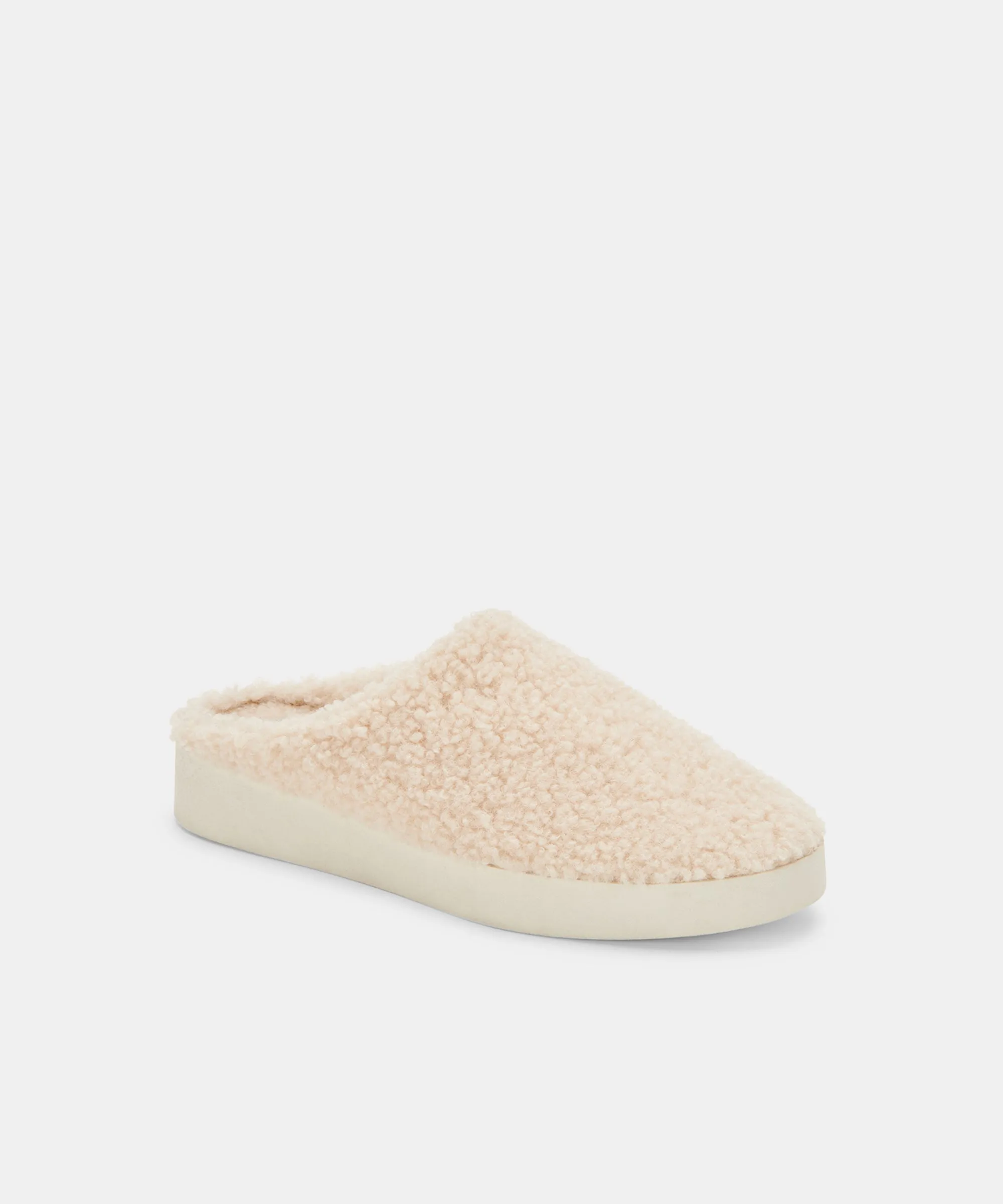 VARIK SLIPPERS NATURAL PLUSH - re:vita