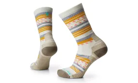 Women's Hike Light Cushion Margarita Crew Socks - Natural